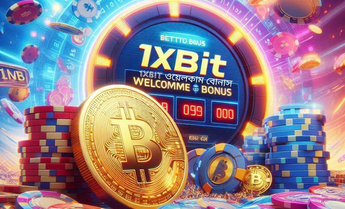 1XBIT স্বাগত বোনাস কী?