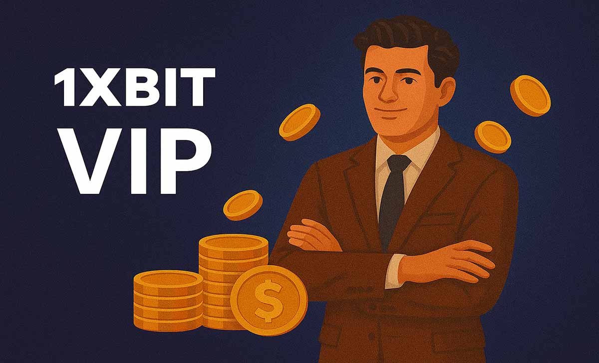 1XBIT كبار الشخصيات: المستويات، المزايا، وطريقة التسجيل